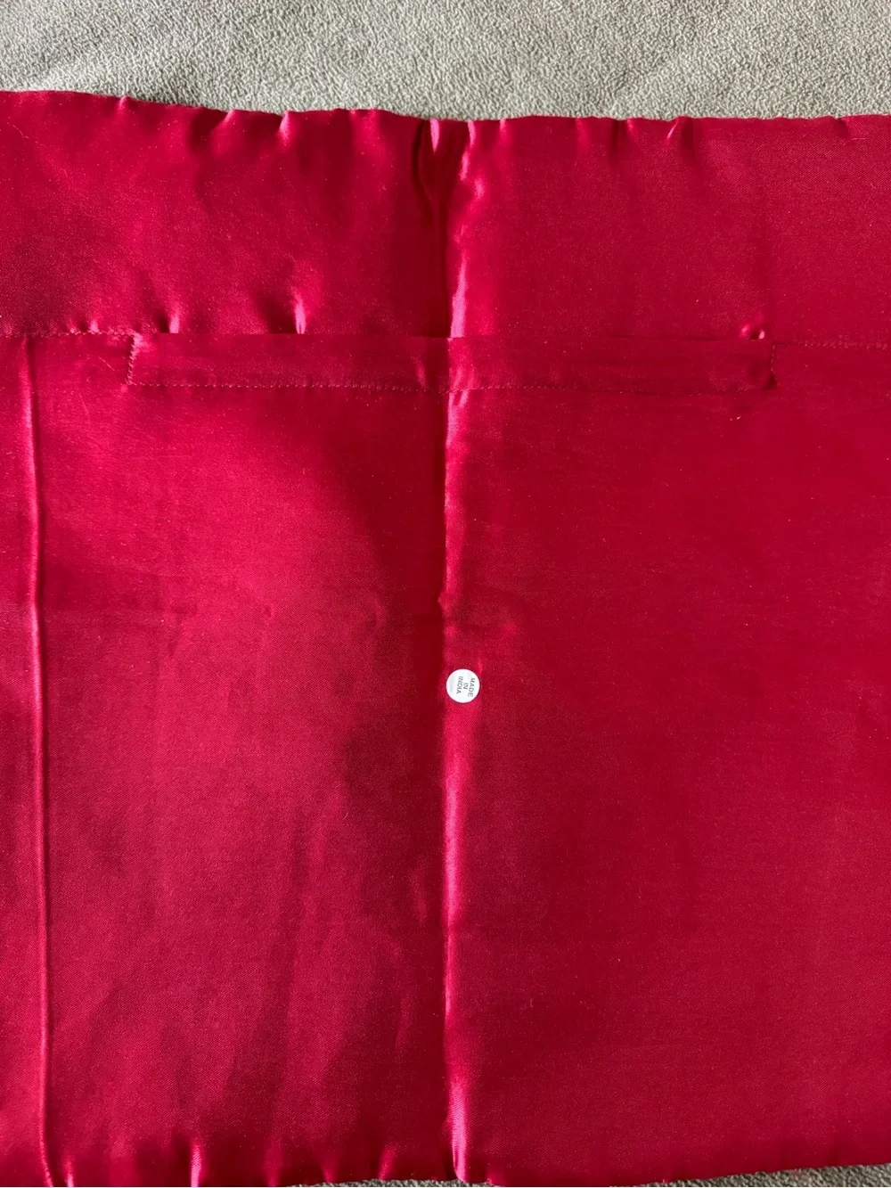 Deep Red Pillow Covers - Made in India